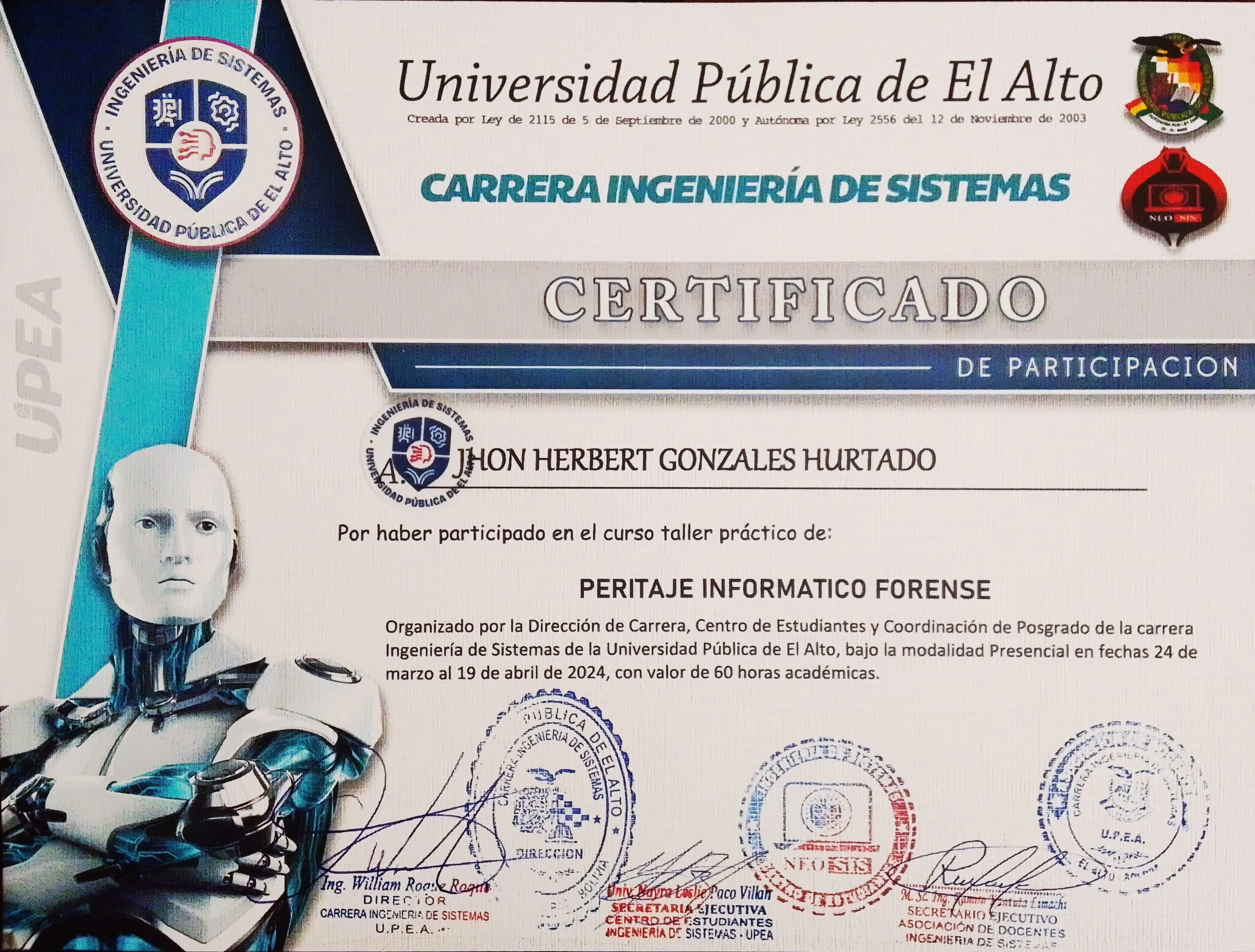 Peritaje informático forense